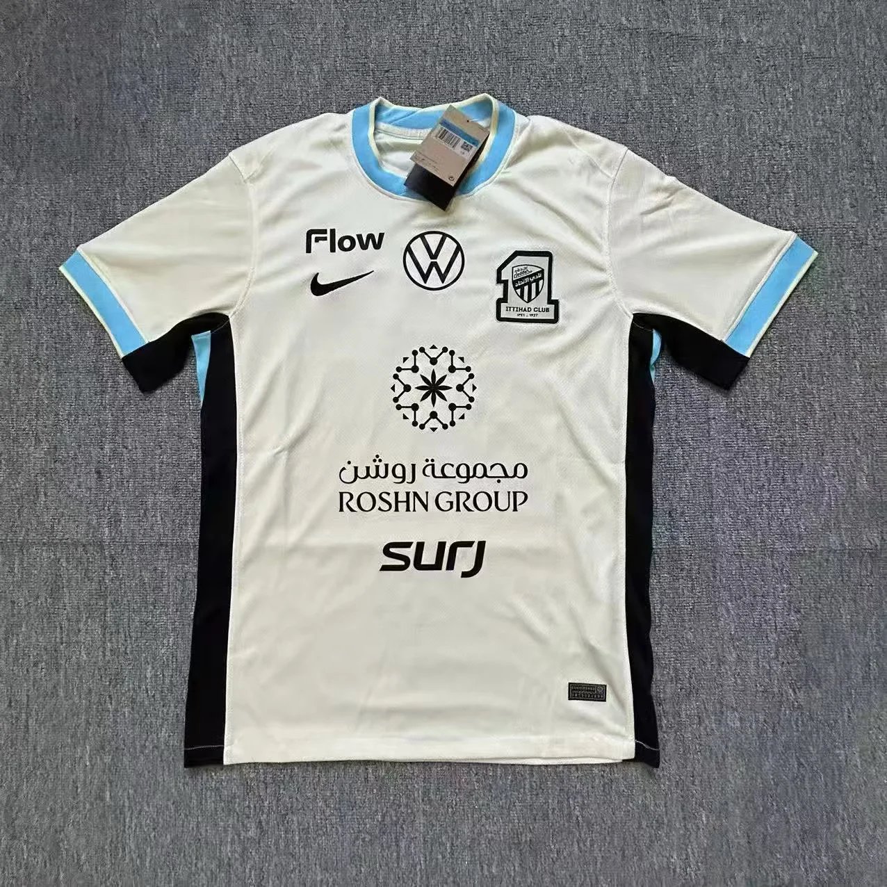 AAA Quality Al-ITTIHAD 25/26 Away White Soccer Jersey